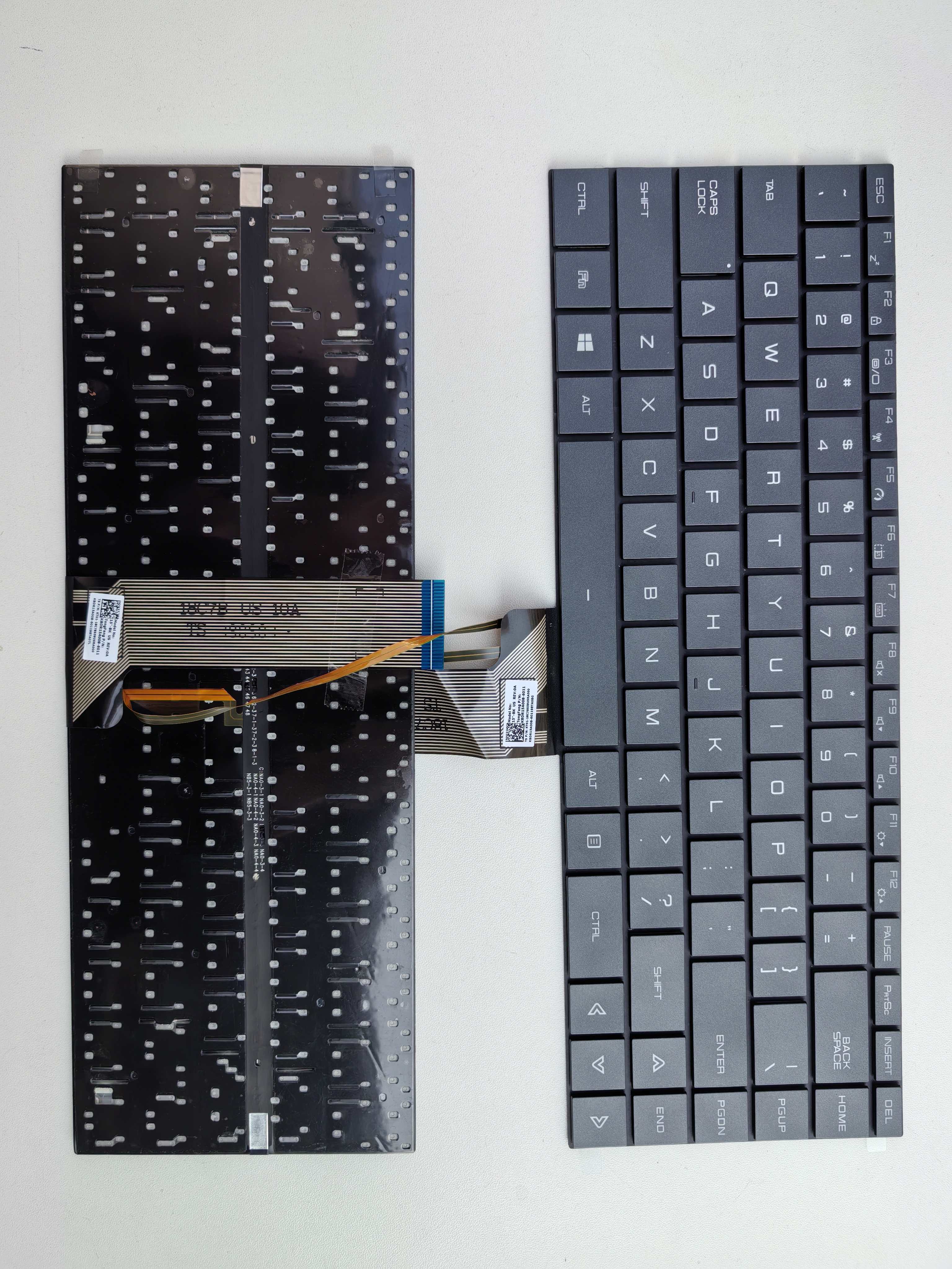 Picture of New Replacement Laptop Keyboard For HASEE Mechanical Revolution umi pro2 Code01 S1 S2 UMI umi air Umi Air BLACK Backlit US Layout